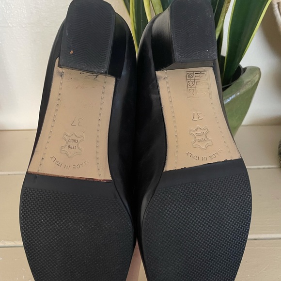 Vintage black Italian loafers - Picture 3 of 3